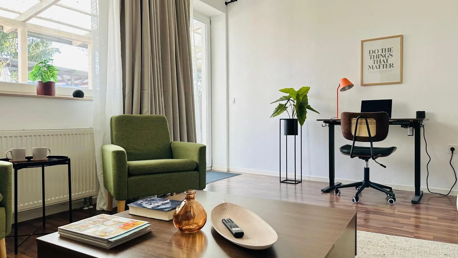 Apartment Daniel - Stilvolle Wohnung Mit Veranda Fuer 4 Personen 스타드버겐
